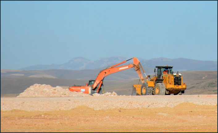 Gümüşhane-Bayburt havalimanında çalışmalar devam ediyor