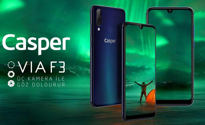 Casper’dan yeni telefon: Casper VIA F3