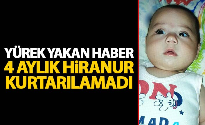 Nefes borusuna mama kaçan bebek hayatını kaybetti | Samsun Haberleri