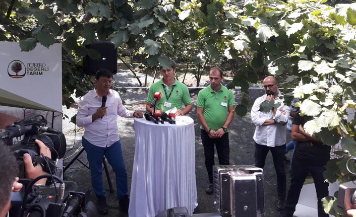 Ferrero Fındık Ordu’daki Örnek bahçelerini tanıttı