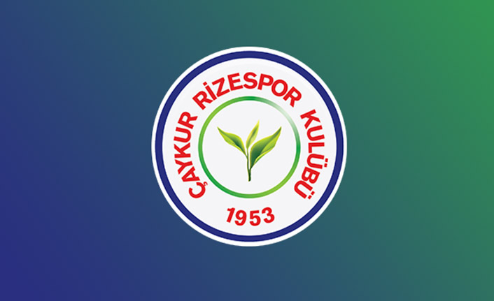 Çaykur Rizespor'dan sponsorluk ve reklam desteği açıklaması