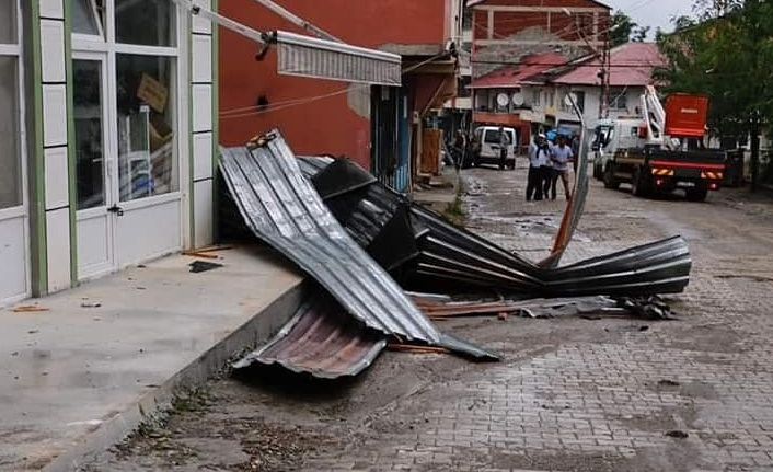 Ordu'yu fırtına ve yağış vurdu