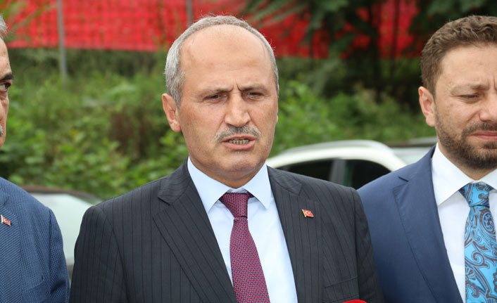 Bakan Turhan Rize'de