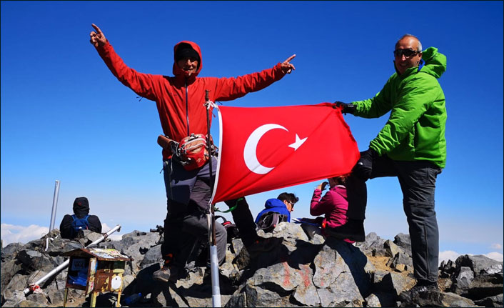 Balayı için Kaçkar Dağları’nı tercih ettiler