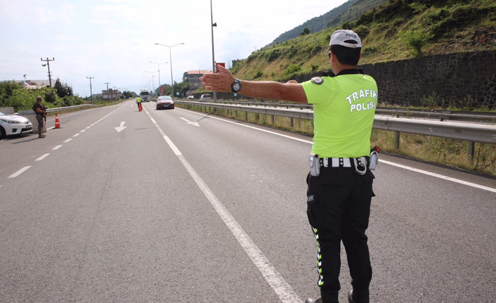 Ordu’da Kurban Bayramı'nda trafik kazaları azaldı