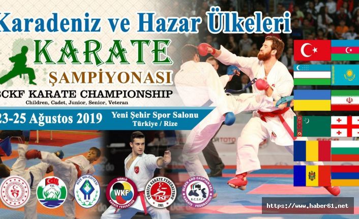  Rize’de Karate Şöleni Başlıyor 