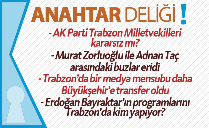 Anahtar Deliği - 21.08.2019