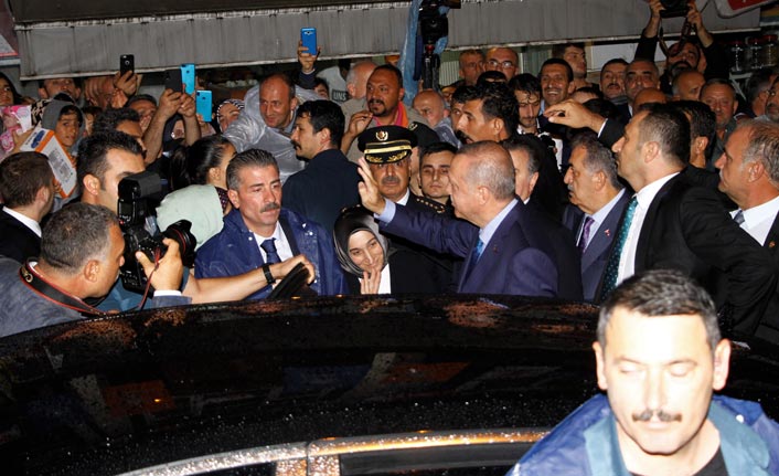 Cumhurbaşkanı Erdoğan Rize'de