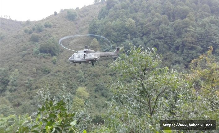 Askeri helikopterler 17 kişiyi kurtardı