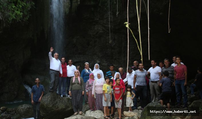 'Saklı Şelale' turizme kazandırılıyor