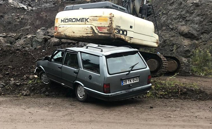 Giresun'da trafik kazası! yaralılar var!