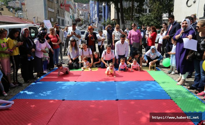 Emekleme yarışması nefes kesti