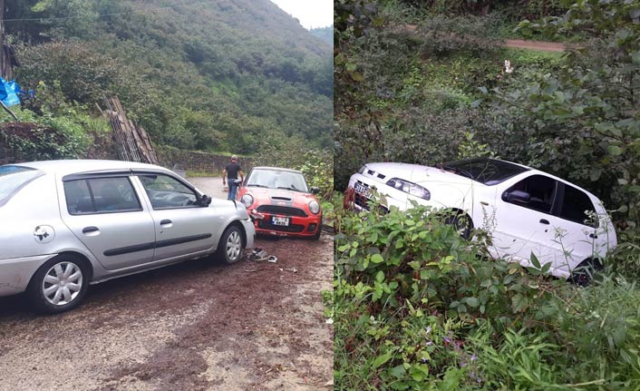 Giresun'da iki kaza: 4 yaralı