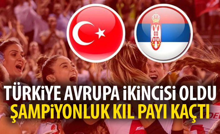 Türkiye Avrupa ikincisi oldu