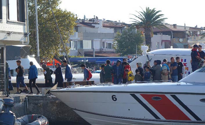 Çanakkale'de 127 düzensiz göçmen yakalandı