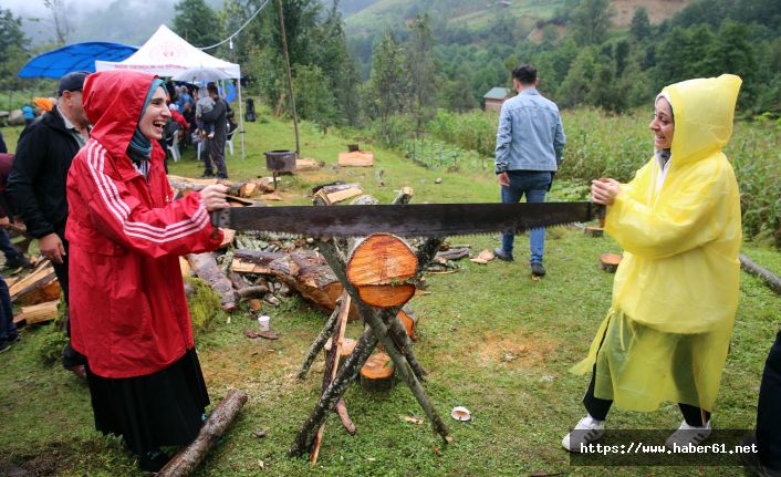 Rize'de doğal festival ilgi gördü