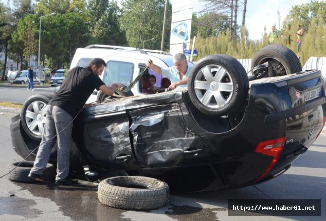 Ordu’da trafik kazası