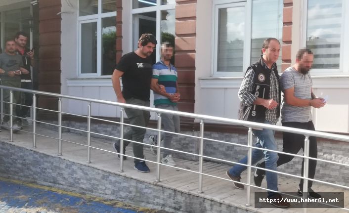 Samsun'da uyuşturucu ticaretine 3 tutuklama