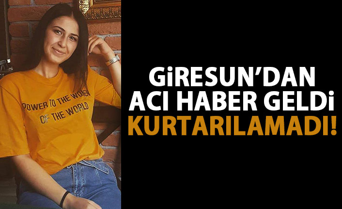 Giresun'dan acı haber geldi! 4 kattan düştü kurtarılamadı!