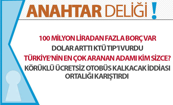 Anahtar Deliği 23.09.2019