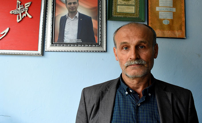 Şehit Necmettin öğretmenin ailesinden Diyarbakır'daki ailelere destek