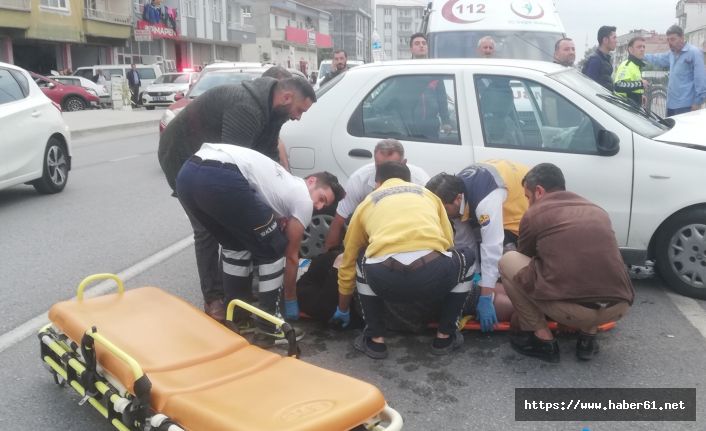 Samsun'da trafik kazası: 3 yaralı