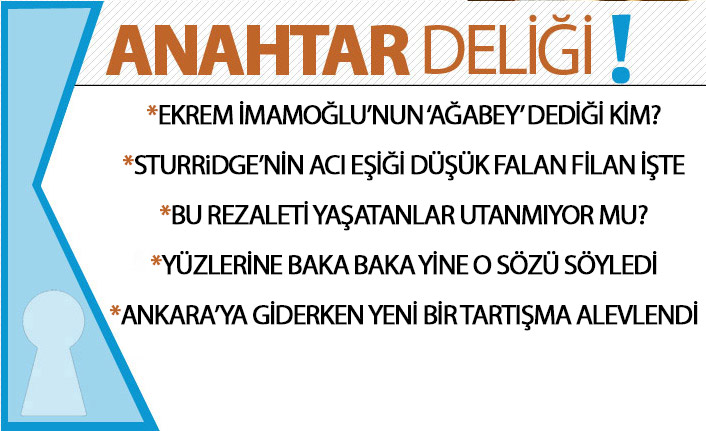 Anahtar Deliği 25.09.2019