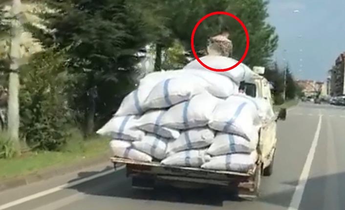 Karadeniz Sahil Yolunda tehlikeli yolculuk