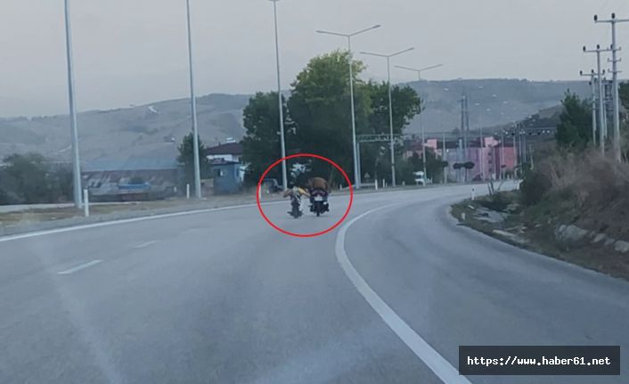 Şov yapmak uğruna trafikte canını hiçe saydı