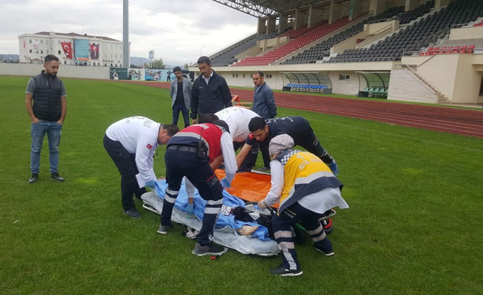 Kazara kendini vuran şahıs ağır yaralandı