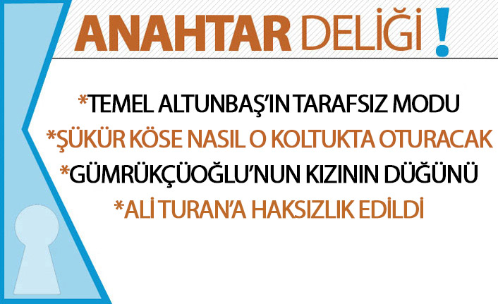 Anahtar Deliği 13.10.2019