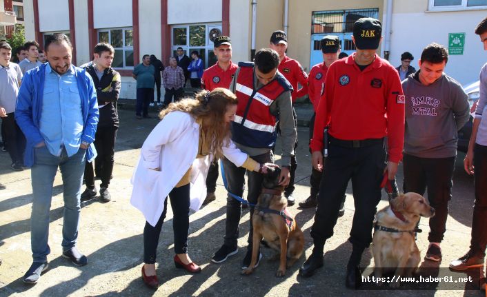 Rize'de deprem tatbikatı