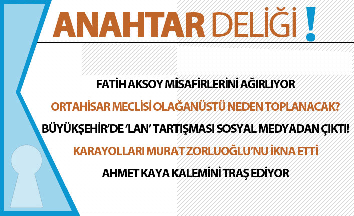 Anahtar Deliği 15.10.2019