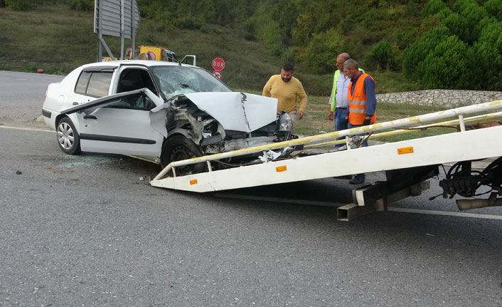 Şile yolunda feci trafik kazası