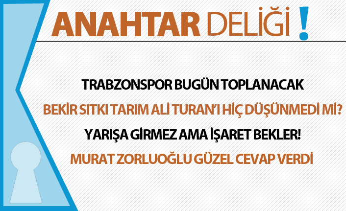 Anahtar Deliği 18.10.2019