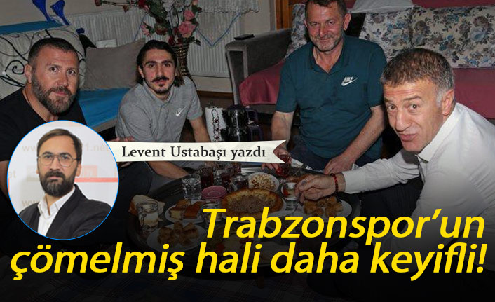 Trabzonspor'un çömelmiş hali daha keyifli!