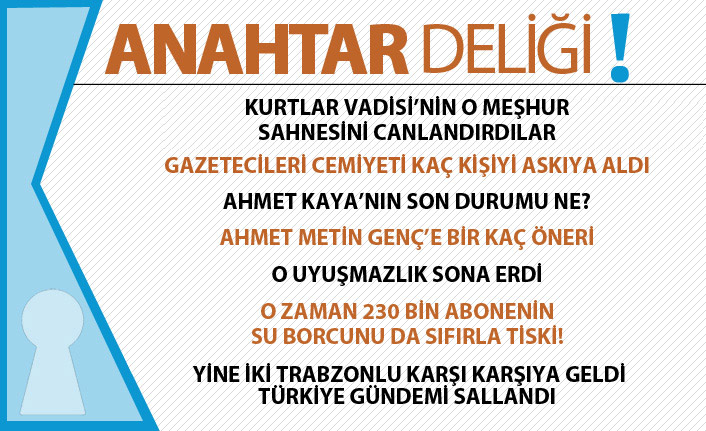 Anahtar Deliği 22.10.2019