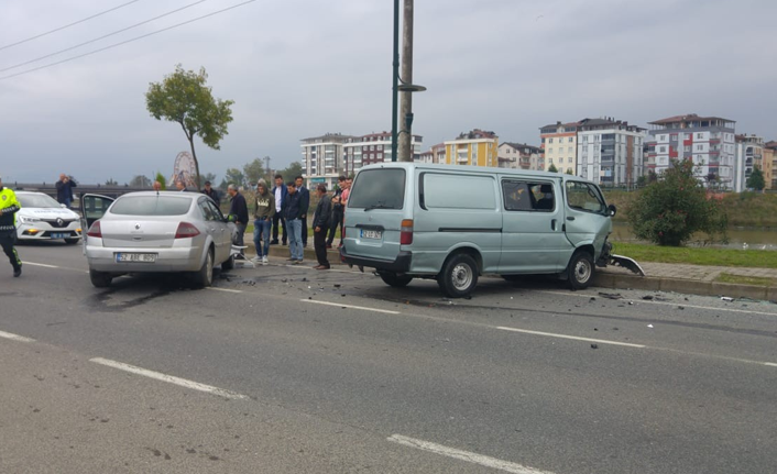 Fatsa’da trafik kazası