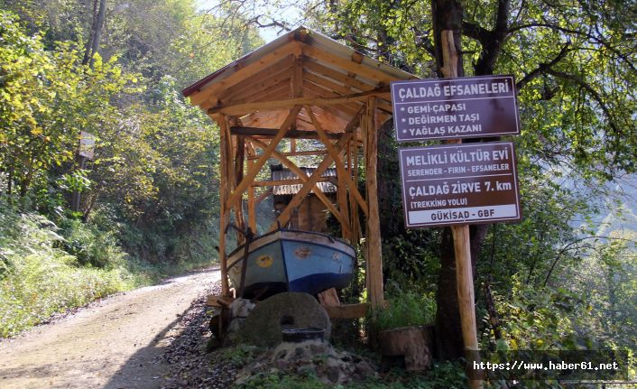 500 yıllık efsaneye göre, 650 rakımda kayık yaptılar