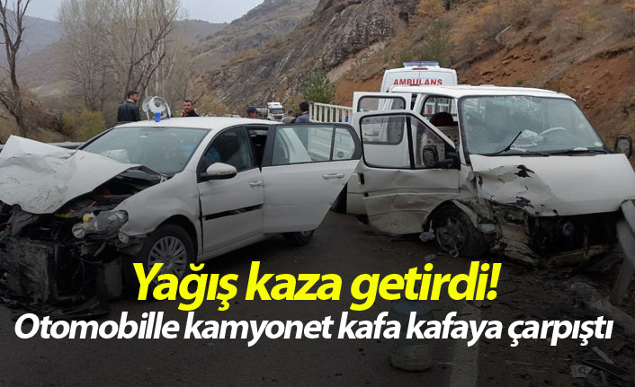 Gümüşhane'de feci kaza: 9 yaralı