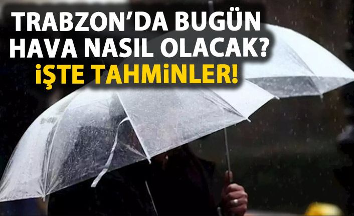 Trabzon'da hava Parçalı ve az bulutlu 17 derece. 3 Kasım 2019