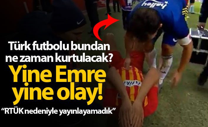 Emre Belözoğlu rakibine küfür etti!