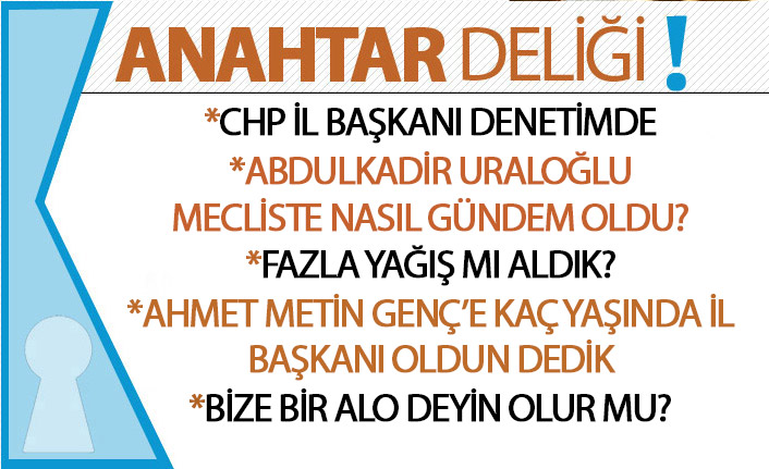 Anahtar Deliği 05.11.2019