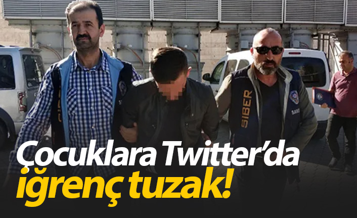 Twitter'da çocuklara iğrenç tuzak!