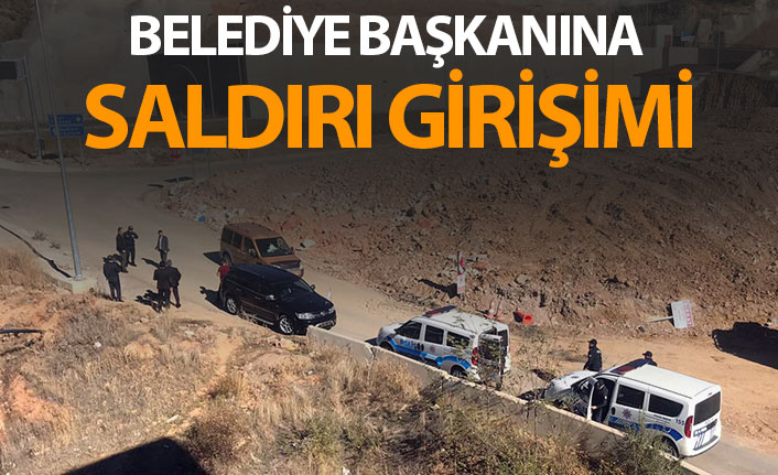 Gümüşhane'de belediye başkanına saldırı girişimi