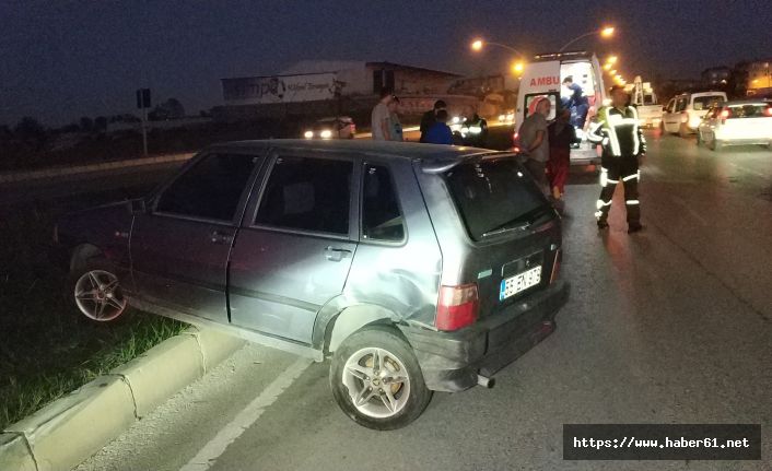 Samsun'da trafik kazası!