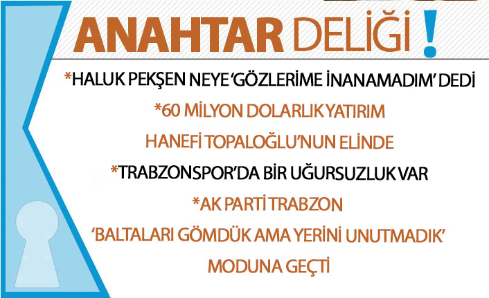 Anahtar Deliği 10.11.2019