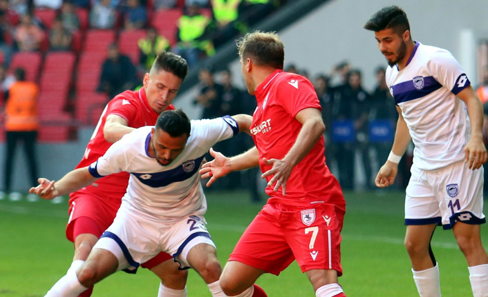 Samsunspor sahasında kazandı