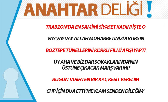 Anahtar Deliği 12.11.2019