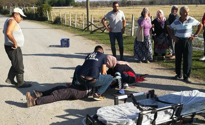 Kamyonet ile motosiklet çarpıştı : 1 ölü